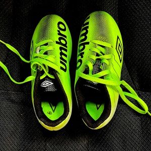 Kids Umbro soccer cleats